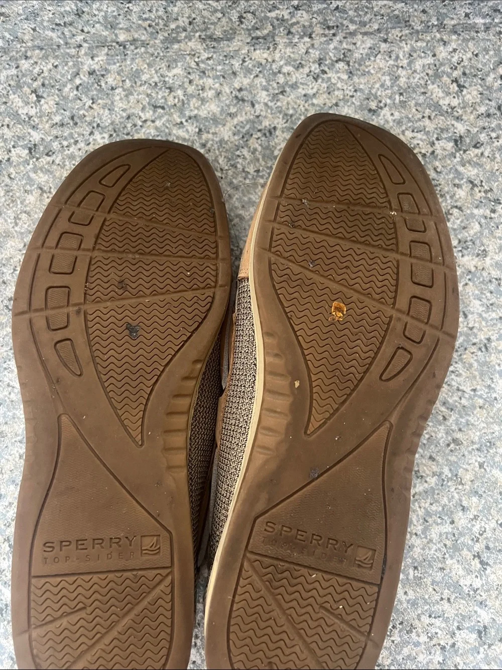 Sperry women’s Brown/Tan Leather Boat Shoes